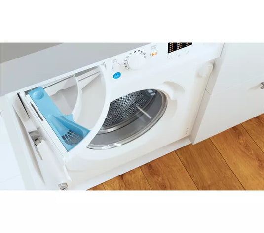 Indesit Integrated Washing Machine | 7KG | 1200 Spin | BI WMIL 71252 UK N