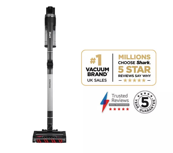 Load image into Gallery viewer, Shark Stratos Cordless Stick Vacuum Cleaner with Anti Hair Wrap Plus | Clean Sense IQ | Pet Pro Model | Double Battery | IZ420UKT
