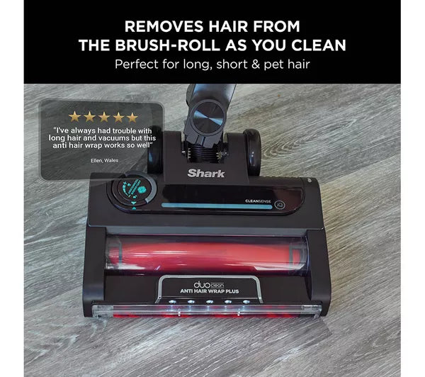 Load image into Gallery viewer, Shark Stratos Cordless Stick Vacuum Cleaner with Anti Hair Wrap Plus | Clean Sense IQ | Pet Pro Model | Double Battery | IZ420UKT
