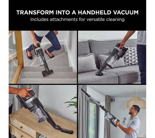 Shark Stratos Cordless Stick Vacuum Cleaner with Anti Hair Wrap Plus | Clean Sense IQ | Pet Pro Model | Double Battery | IZ420UKT