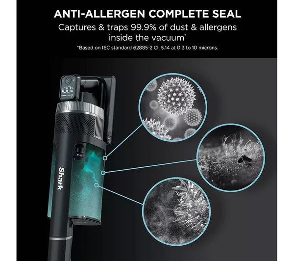 Load image into Gallery viewer, Shark Stratos Cordless Stick Vacuum Cleaner with Anti Hair Wrap Plus | Clean Sense IQ | Pet Pro Model | Double Battery | IZ420UKT
