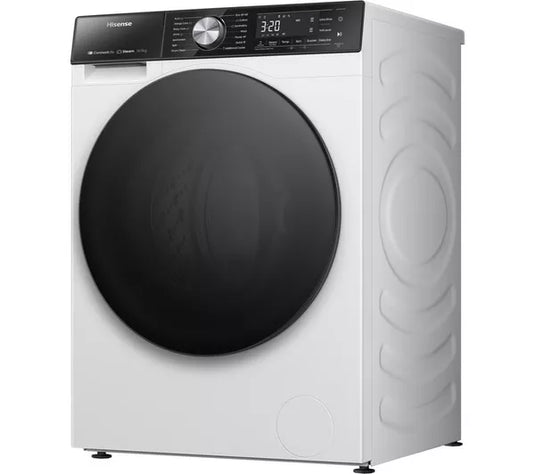 HISENSE WF5S1045BW  10.5KG FREESTANDING WASHING MACHINE 1400RPM LED DISPLAY WHITE