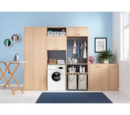 Indesit 8/6KG 1351 Spin Freestanding Washer Dryer | White | EWDE861483W