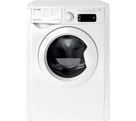 Indesit 8/6KG 1351 Spin Freestanding Washer Dryer | White | EWDE861483W