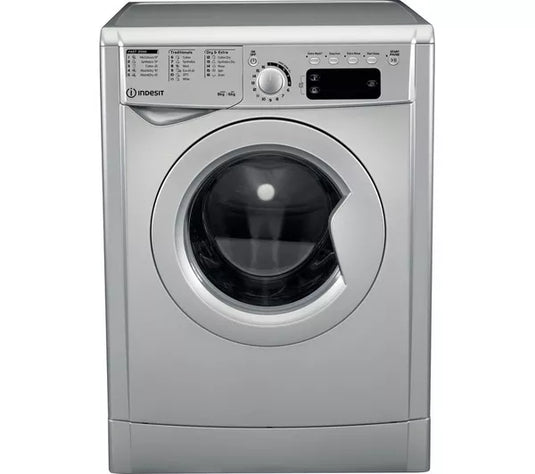 Indesit 8/6KG Washer Dryer | Silver | EWDE861483S