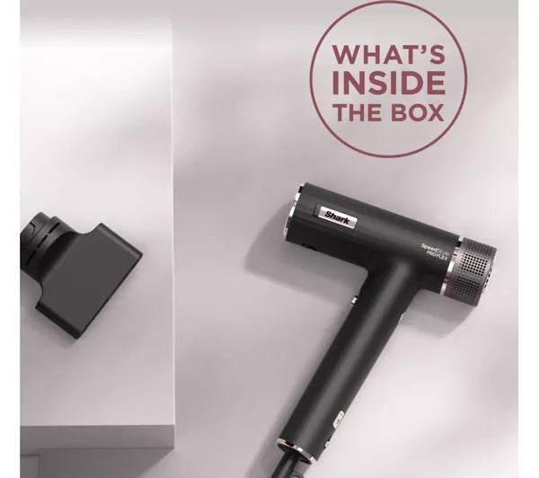 Load image into Gallery viewer, Shark SpeedStyle Pro High-Velocity Hair Dryer System | HD701UK
