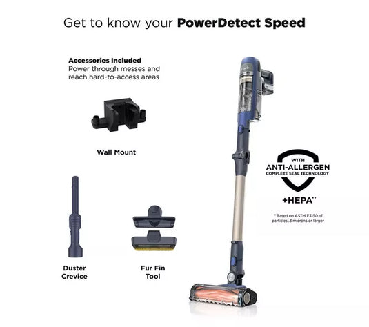 Shark PowerDetect Speed Clean & Empty Pet Pro Cordless Vacuum Cleaner | Ultramarine | IA1241UKT