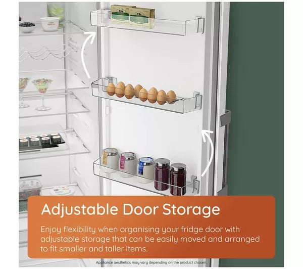 Load image into Gallery viewer, Hotpoint 60Cm Larder Fridge 365L Frost Free Vitalcare Dairy Compartment Bottle Rack | Inox | HPMLF 6442 XBR4UK
