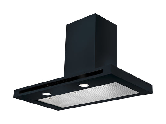 Rangemaster Hi-Lite 100cm | Black | Flat Hood | HLTHDS100BL/ | 105420