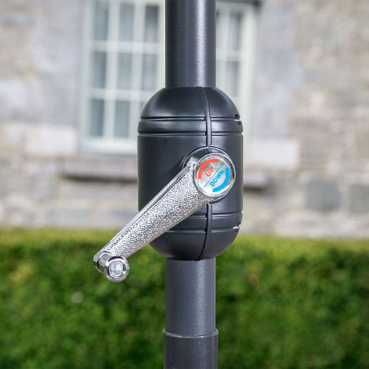 Parasol Aluminium Crank & Tilt | Stone | 2.7M | 300138