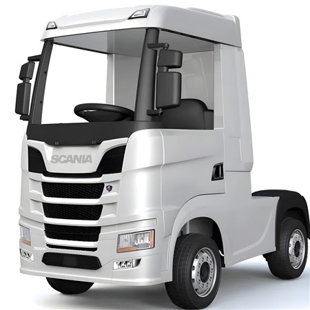 kids white truck