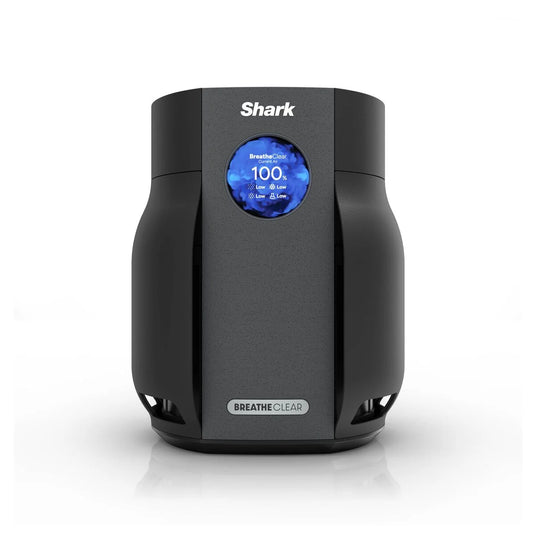 Shark BreatheClear Compact Air Purifier | Charcoal | HP062UKBK