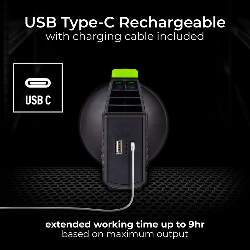 Załaduj obraz do przeglądarki galerii, Luceco Rechargable Traditional Spotlight torch | 5W | 200LM | LILSP20G65-01
