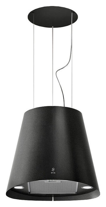 Elica 50cm Juno Urban Suspended Hood Cast Iron Effect | JUNOURBANCASTIRONF50