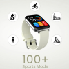 HiFuture ZONE2 1.96" Calling Smartwatch | Sliver White | 181264