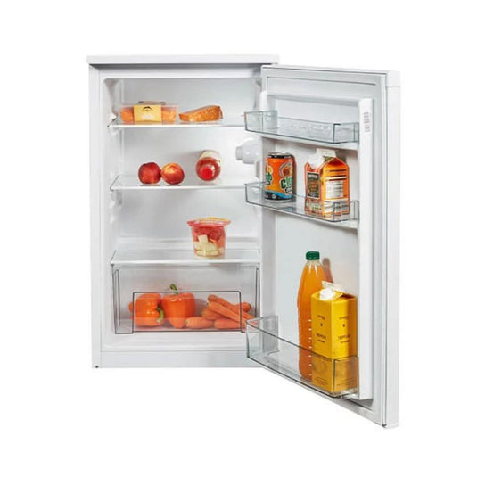 under counter white fridge