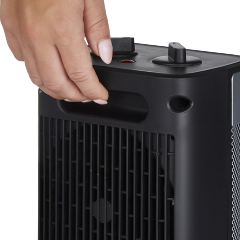 Завантажте зображення в засіб перегляду галереї, Dimplex 2kW Upright Midi Fan Heater | DXUC2BS
