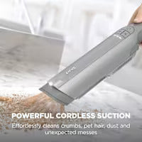 Shark WandVac Deluxe Pet Pro Cordless Handheld Vacuum | Stone Grey | WV501UK