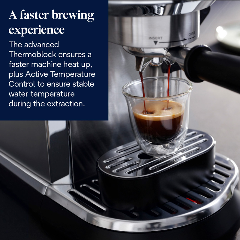 Load image into Gallery viewer, DeLonghi Dedica Maestro Plus Espresso Coffee Machine | Stainless Steel | EC950.M
