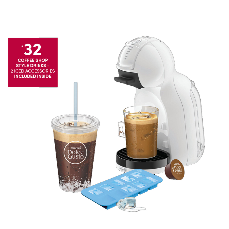 Załaduj obraz do przeglądarki galerii, DeLonghi Mini Me 2 Iced Creations Bundle | White | EDG335.W+2CAPS
