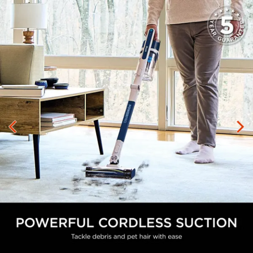 Załaduj obraz do przeglądarki galerii, SHARK PowerPro Anti Hair Wrap Floor Detect Cordless Vacuum Cleaner | Navy Metallic | IZ380UK

