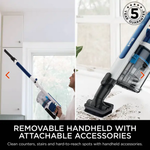 Załaduj obraz do przeglądarki galerii, SHARK PowerPro Anti Hair Wrap Floor Detect Cordless Vacuum Cleaner | Navy Metallic | IZ380UK

