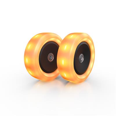 Berg orange scooter wheels 