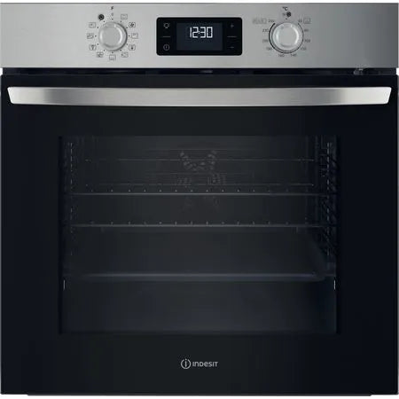Indesit Turn&Go Electric Single Fan Oven | Stainless Steel | IO 278P1 X UK