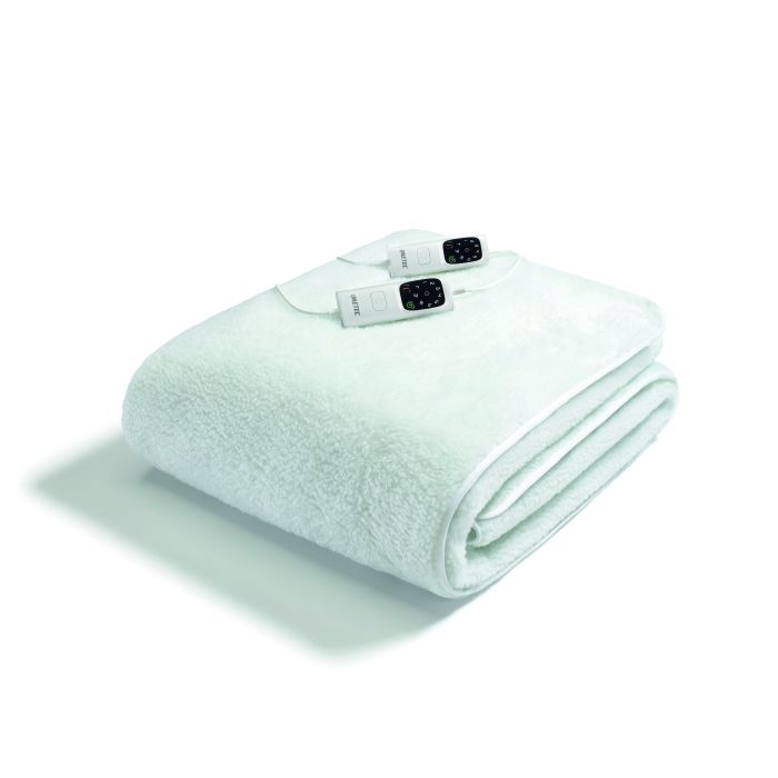 Load image into Gallery viewer, Imetec Fleece Adapto Double Dual Mattress Cover | 16733
