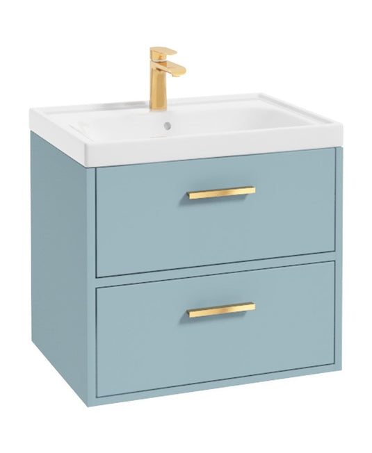 Sonas Finland Wall Hung 60Cm Two Drawer Vanity Unit