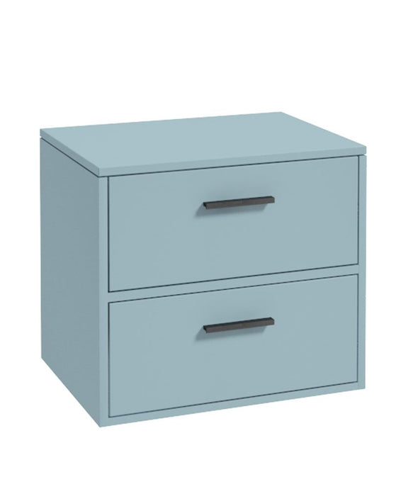 Sonas Finland Wall Hung 60Cm Two Drawer Countetop Vanity Unit