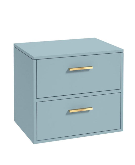 Sonas Finland Wall Hung 60Cm Two Drawer Countetop Vanity Unit