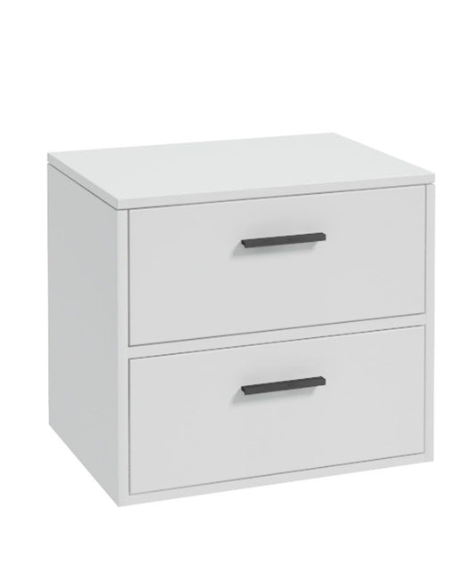 white vanity unit