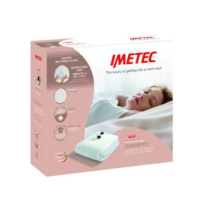 Imetec Fleece Adapto Double Dual Mattress Cover | 16733