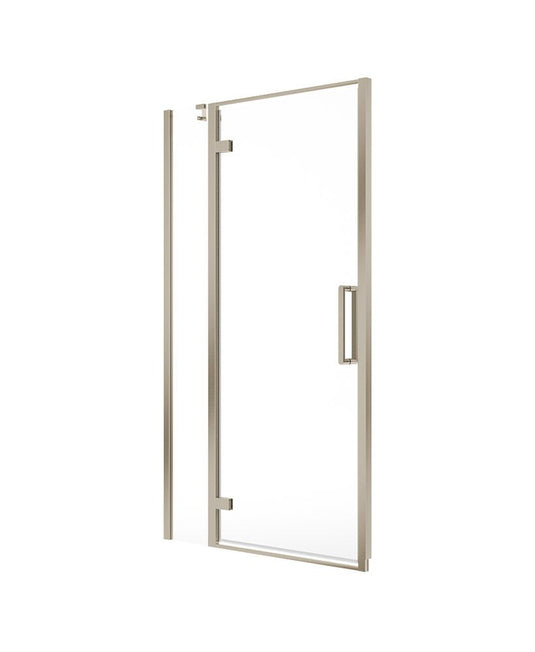Sonas Aspect Inline Hinged 1100Mm Shower Door | Brushed Nickel