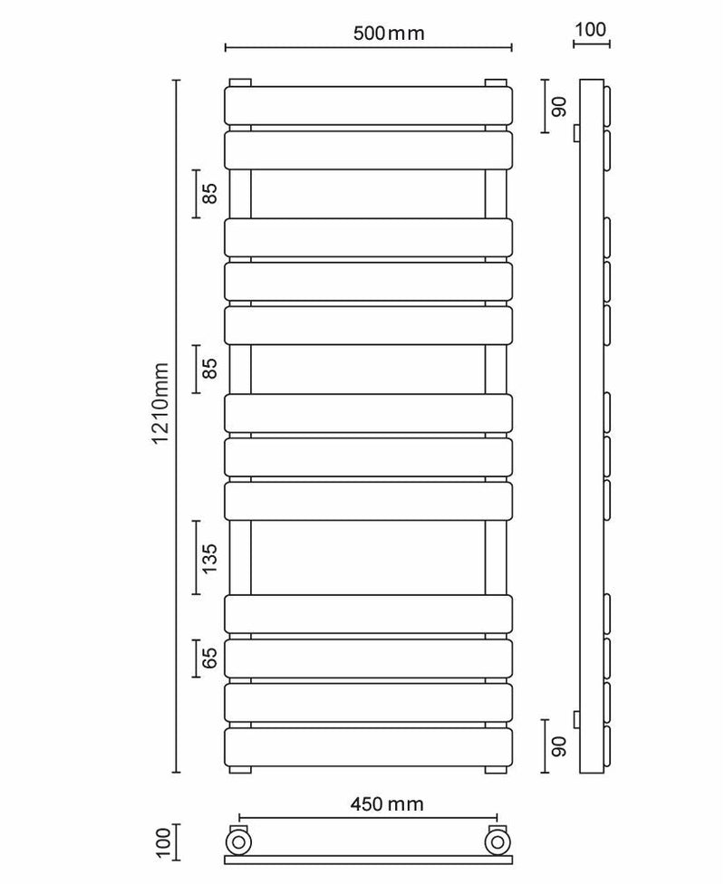 Load image into Gallery viewer, Sonas Forge Towel Rail Radiator
