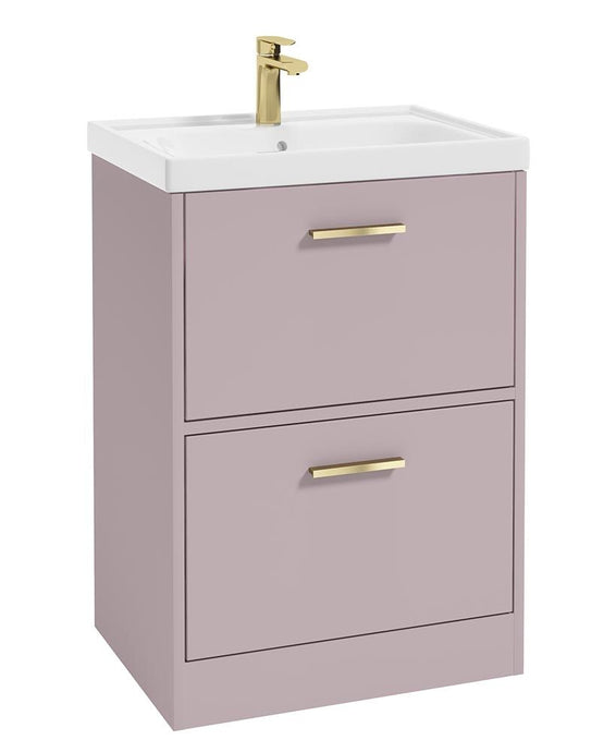 Sonas Finland Floorstanding 60Cm Two Drawer Vanity Unit