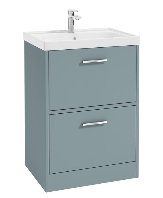 Sonas Finland Floorstanding 60Cm Two Drawer Vanity Unit