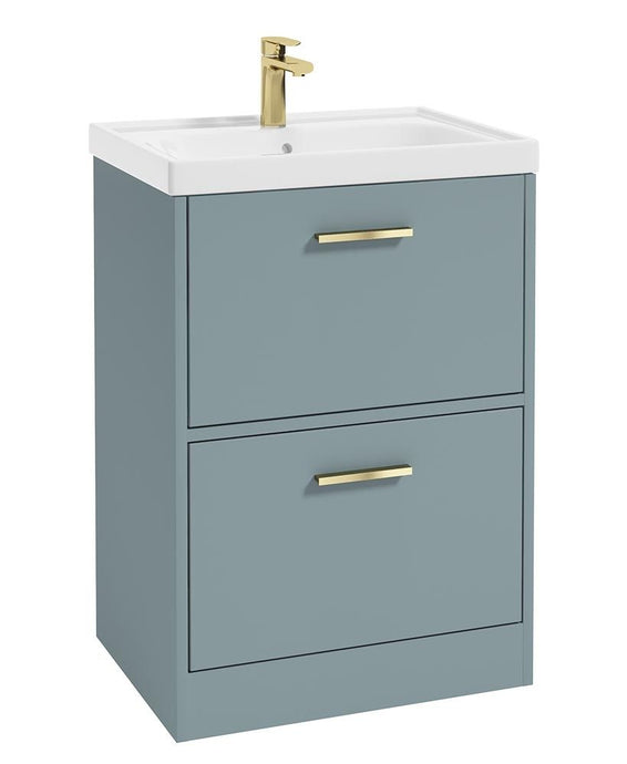 Sonas Finland Floorstanding 60Cm Two Drawer Vanity Unit