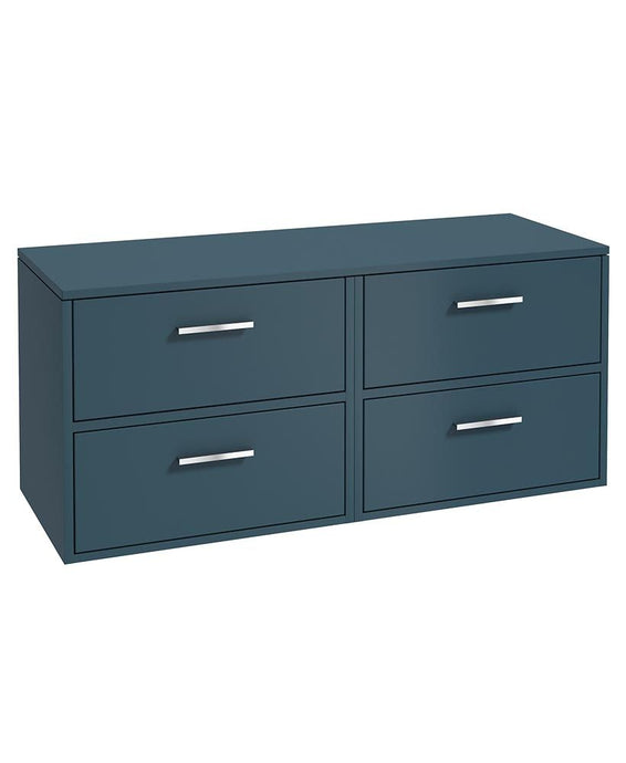 Matt Ocean Blue Vanity Unit