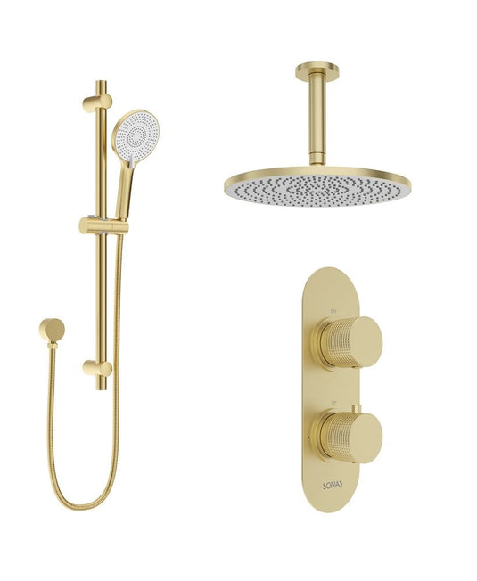 Sonas Alita Knurled Shower Set 1