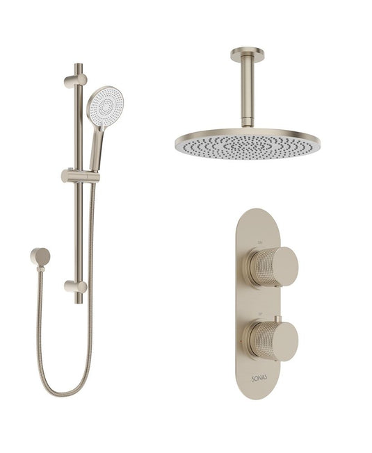 Sonas Alita Knurled Shower Set 1