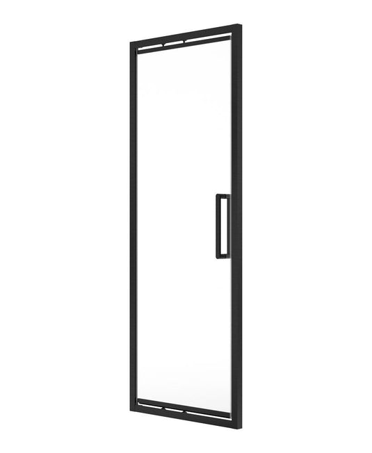 Sonas Aspect 8Mm Framed Infold Door 900Mm | Matt Black 