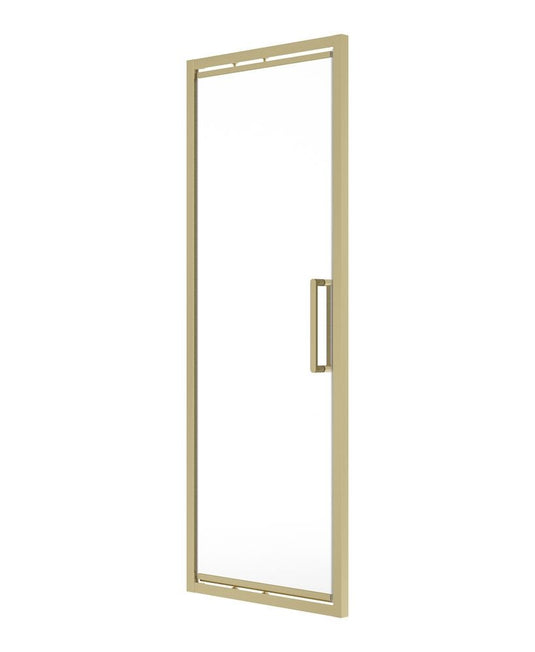 Sonas Aspect 8MM Framed Infold Door 900MM | Brushed Gold
