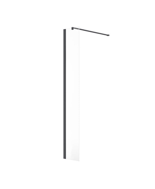 Sonas Aspect 300Mm Wetroom Panel | Midnight Grey Matt 