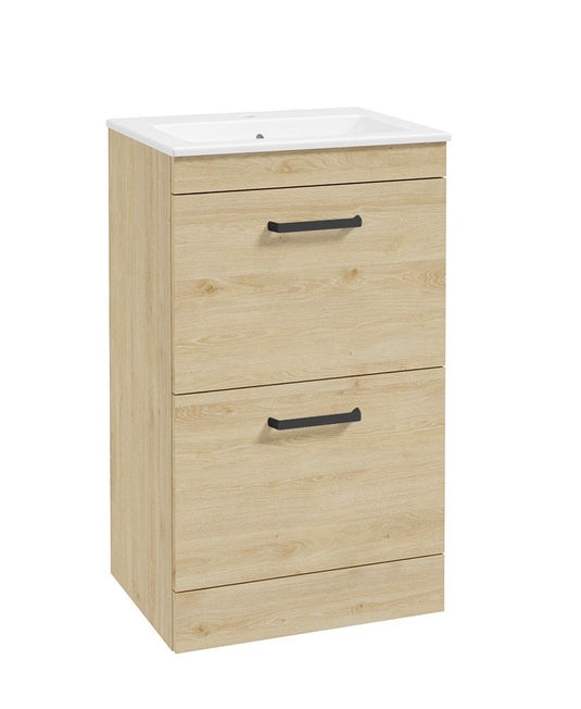 Sonas Corta Floorstanding 50Cm Two Drawer Uni