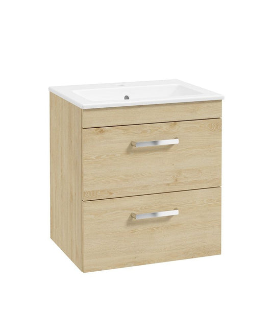 Sonas Corta Wall Hung 50Cm Two Drawer Unit