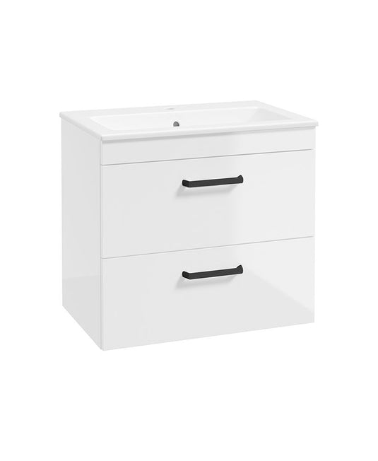 Sonas Corta Wall Hung 60Cm Two Drawer Unit