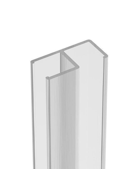 Sonas Aspect Wetroom Glass Clear Corner Seal Connector 