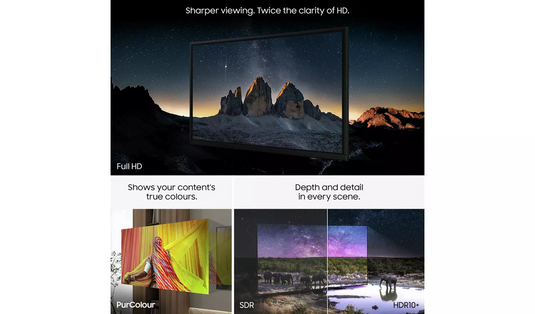 Samsung 27" F6000 Full HD HDR Smart TV | UE27F6000FKXXU